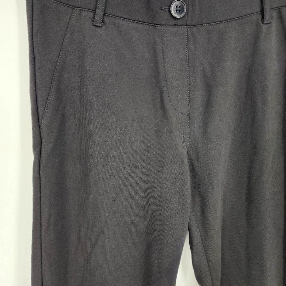 Betabrand Pull On Dress Pants Bootcut Black Small Petite - Picture 2 of 10